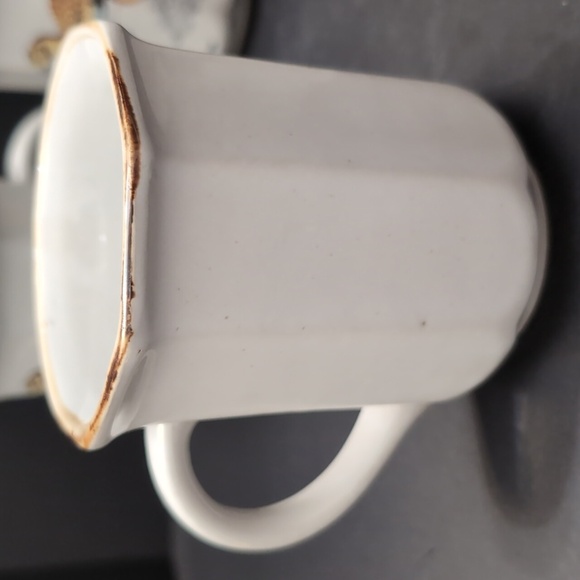 VGT, Stoneware Northkraft Korea Set Of 6 Coffee Cups with Swimming Ducks. - Picture 4 of 14